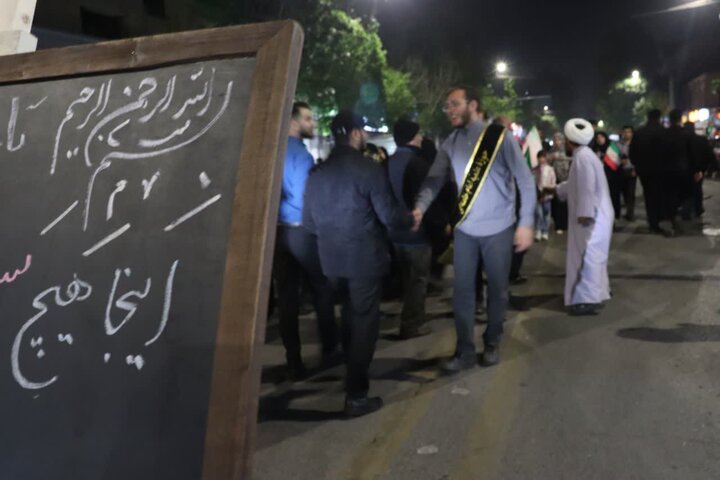 تصاویر/ فعالیت قرارگاه خدمت رسانی مدرسه علمیه قرآنی قائد شهید امام خامنه‌ای ارومیه