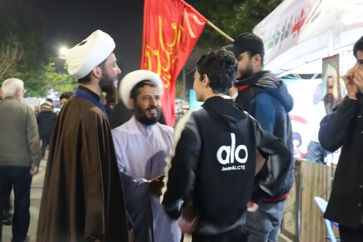تصاویر/ فعالیت قرارگاه خدمت رسانی مدرسه علمیه قرآنی قائد شهید امام خامنه‌ای ارومیه