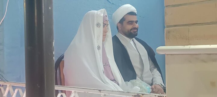 تصاویر/جشن ازدواج جوانان شهرستان خمین همزمان با سالروز ازدواج حضرت فاطمه(س)و امیرالمؤمنین(ع)