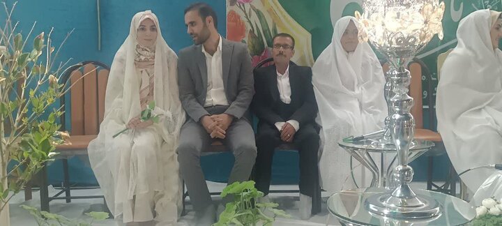 تصاویر/جشن ازدواج جوانان شهرستان خمین همزمان با سالروز ازدواج حضرت فاطمه(س)و امیرالمؤمنین(ع)