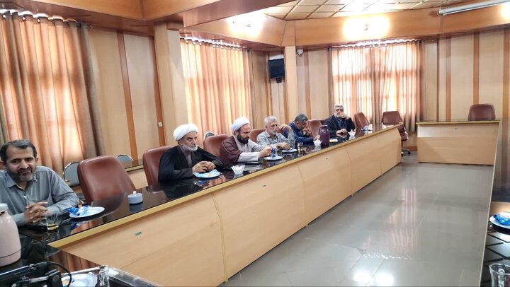 تصاویر/ جلسه شورای اقامه نماز اداره کل تبليغات اسلامی مازندران