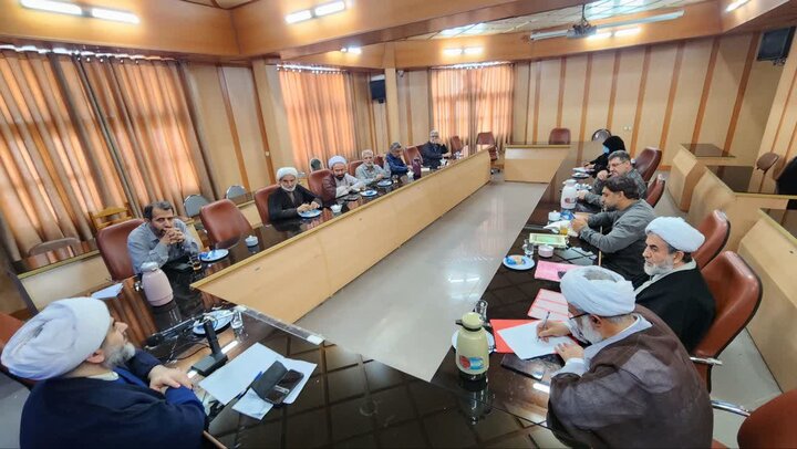 تصاویر/ جلسه شورای اقامه نماز اداره کل تبليغات اسلامی مازندران