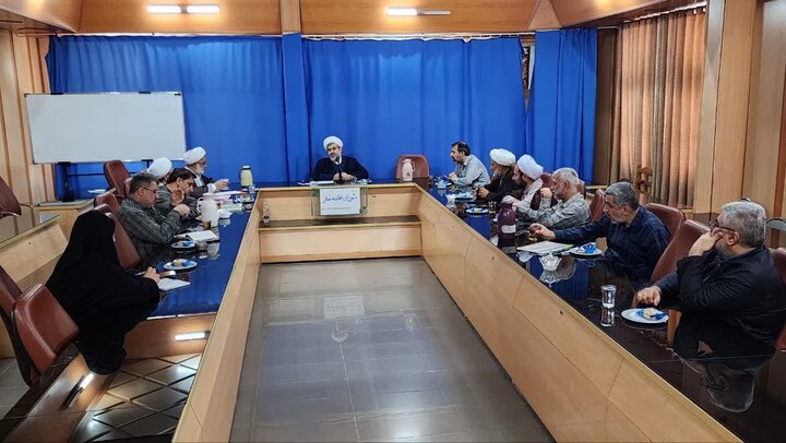 تصاویر/ جلسه شورای اقامه نماز اداره کل تبليغات اسلامی مازندران