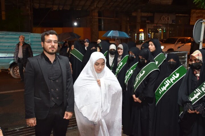 تصاویر / جشن ازدواج آسان زوج های جان فدا در شهرستان مرند