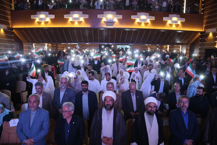 تصاویر / جشن ازدواج 40 زوج جوان دانشجوی همدانی