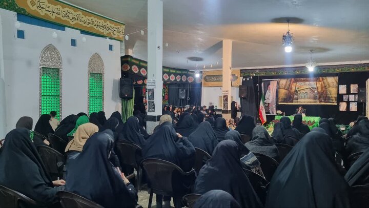 تصاویر/ برگزاری جلسه باشکوه تفسیر قرآن در هیئت صاحب الزمان (عج)