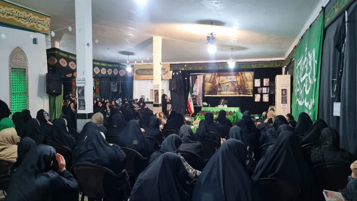 تصاویر/ برگزاری جلسه باشکوه تفسیر قرآن در هیئت صاحب الزمان (عج)