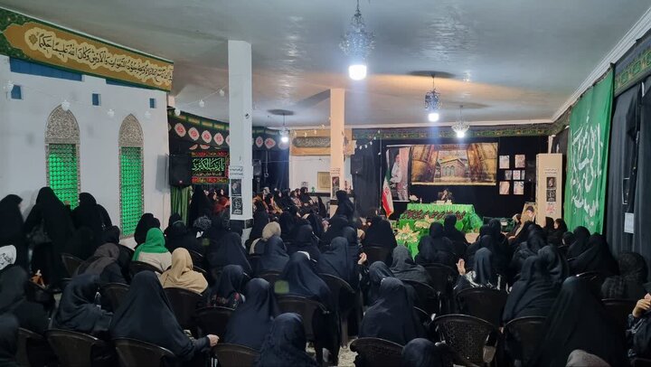 تصاویر/ برگزاری جلسه باشکوه تفسیر قرآن در هیئت صاحب الزمان (عج)