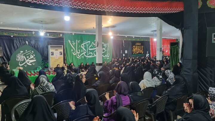 تصاویر/ برگزاری جلسه باشکوه تفسیر قرآن در هیئت صاحب الزمان (عج)