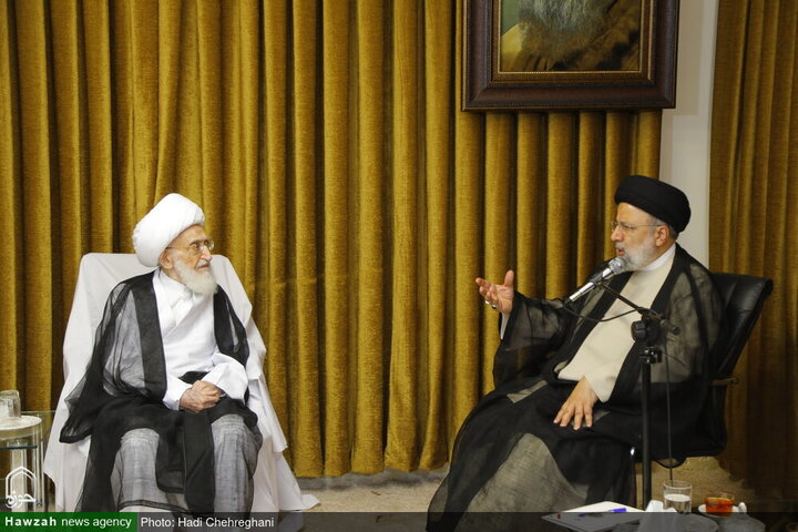 Le Grand Ayatollah Nouri Hamedani rend hommage à la mémoire du président martyr Ebrahim Raïssi