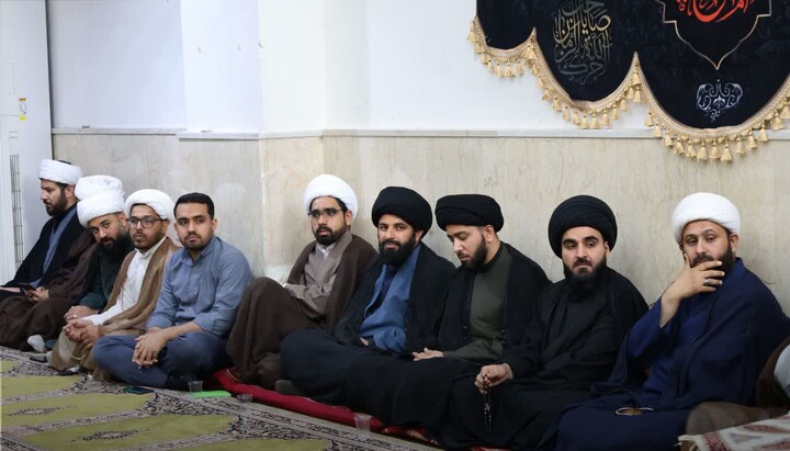 تصاویر/دیدار طلاب مدرسه علمیه امام مهدی(عج) زرگان با عضو مجلس خبرگان رهبری