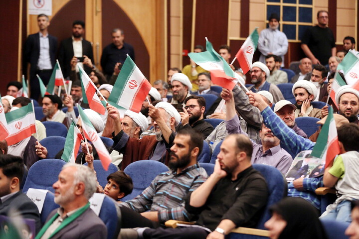 تصاویر/ مراسم بزرگداشت قائد عظیم‌الشأن امت و دومین سالگرد شهدای خدمت