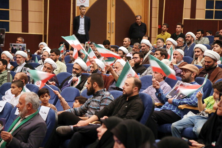 تصاویر/ مراسم بزرگداشت قائد عظیم‌الشأن امت و دومین سالگرد شهدای خدمت