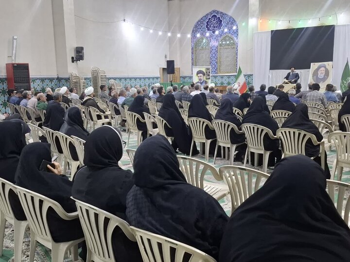 تصاویر/ دومین سالگرد شهادت آیت‌الله رئیسی در باب المراد آران وبیدگل