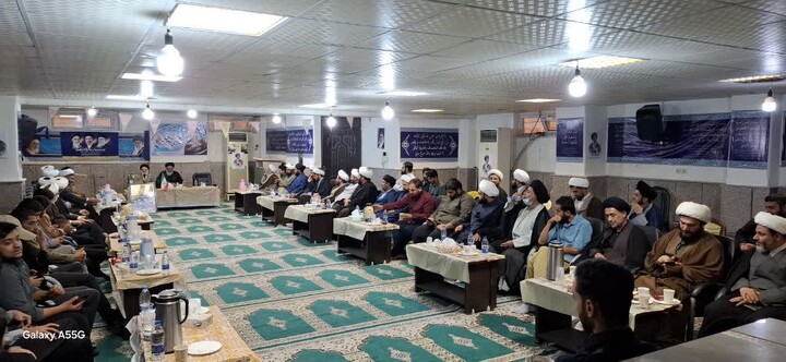 تصاویر/دیدار امام جمعه اهواز با طلاب شهرستان بهبهان