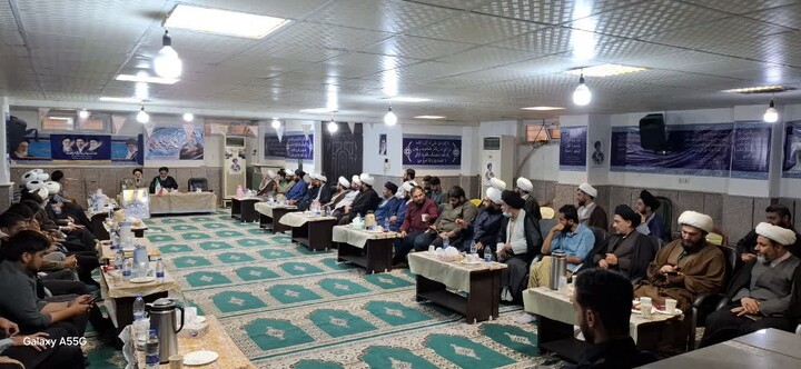 تصاویر/دیدار امام جمعه اهواز با طلاب شهرستان بهبهان
