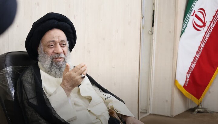 تصاویر/دیدار فرماندهان حشد الشعبی بصره با  آیت‌الله موسوی جزایری