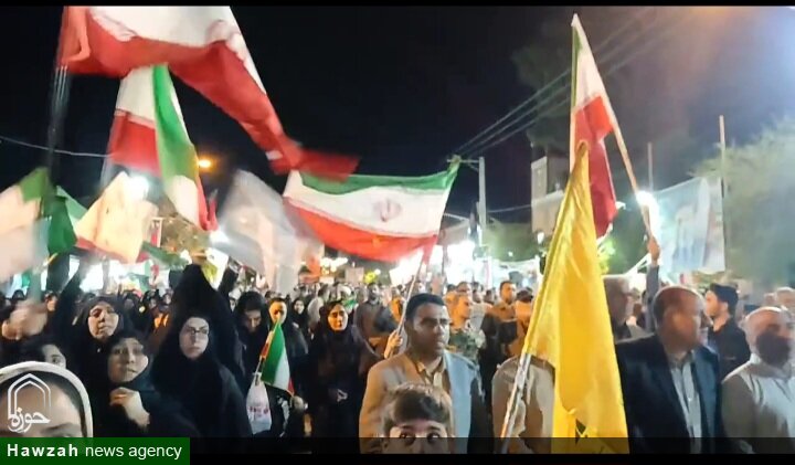 فیلم| موج هفتاد و نهم حماسه در خیابان های پلدختر