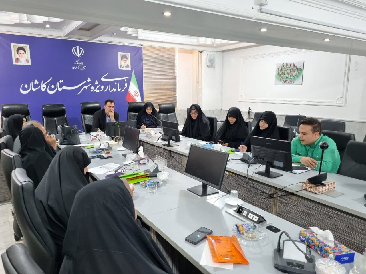 نخستین جلسه ستاد حمایت از خانواده و جوانی جمعیت کاشان برگزارشد