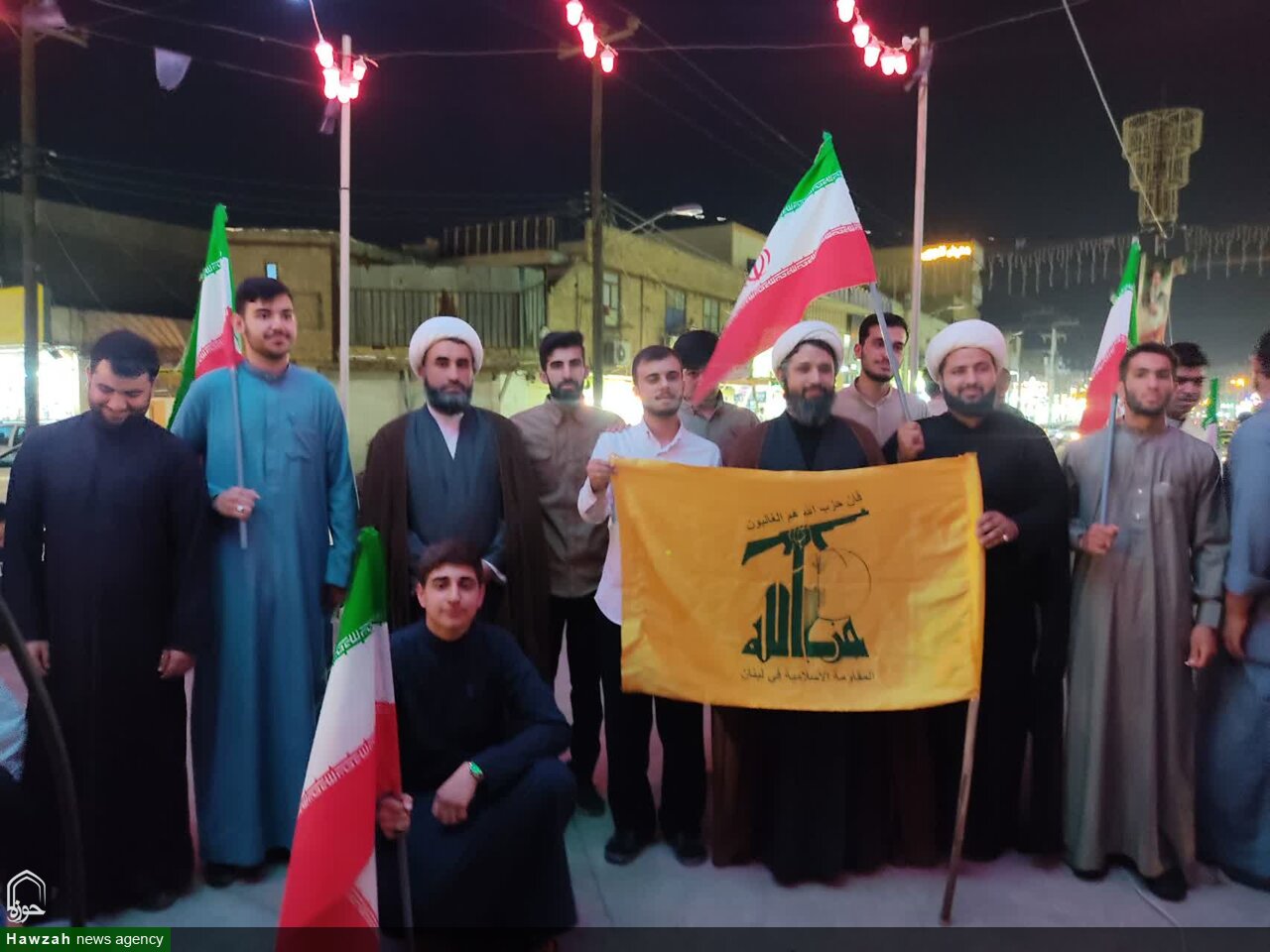 تصاویر/ تداوم حضور طلاب مدرسه علمیه امام علی بن ابی طالب (ع) اهواز در تجمعات خیابانی