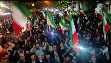 فیلم | میدان داری مردم الشتر در دفاع از وطن