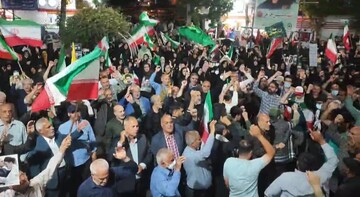 فیلم | خیابان انقلاب خرم آباد در موج هشتادم حماسه