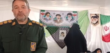 فیلم| برنامه نظامی آموزش خواهران و برادران در خمین