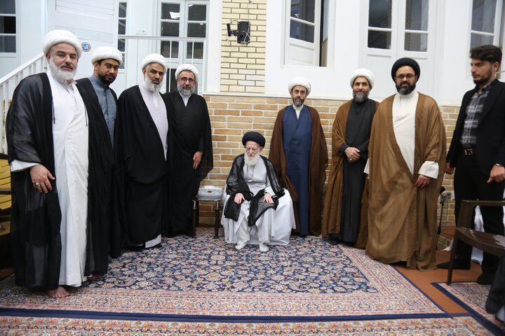 بحرین کے فاضل علماء کی آیت اللہ العظمیٰ شبیری زنجانی سے ملاقات