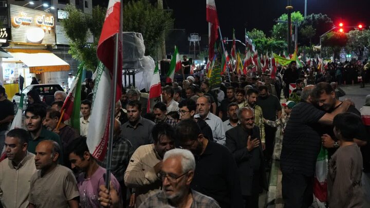 تصاویر/ موج هشتادم جهاد مقدس خیابانی مردم ولایت‌مدار باقرشهر و کهریزک