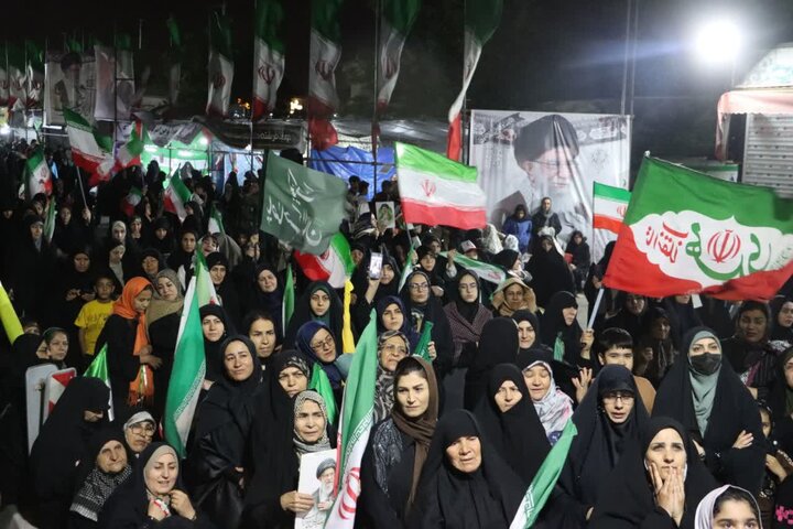 تصاویر/ موج هشتادم جهاد مقدس خیابانی مردم ولایت‌مدار باقرشهر و کهریزک