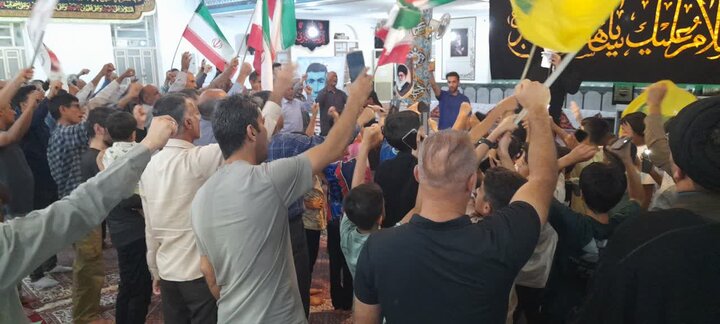 تصاویر/ اجتماع مردم دیر در هفتاد و نهمین شب حضور