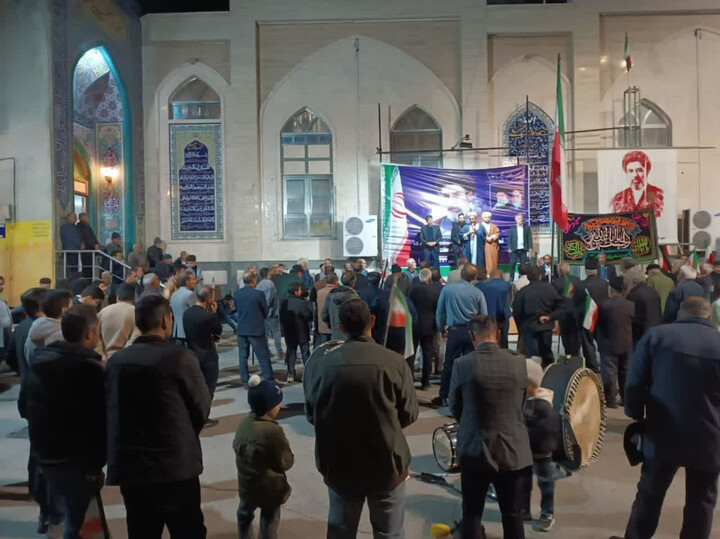 تصاویر/ خروش مردم دیار ممقان در میدانِ حماسه