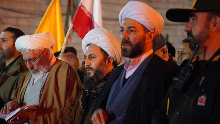 تصاویر/ مردم ولایتمدار شهرستان خوی در هشتادمین شب: خونخواهی رهبر شهید و انزجار از اقدامات تروریستی آمریکا