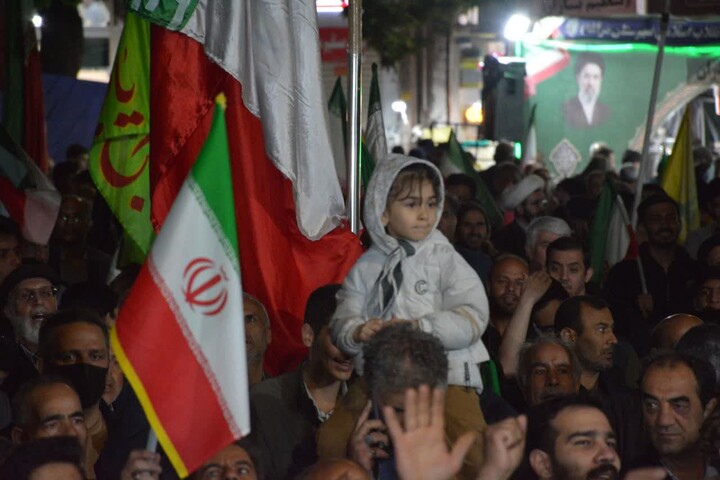 تصاویر/ موج هشتادم جهاد مقدس خیابانی مردم ولایت‌مدار مراغه