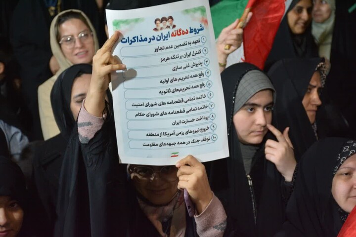 تصاویر/ موج هشتادم جهاد مقدس خیابانی مردم ولایت‌مدار مراغه