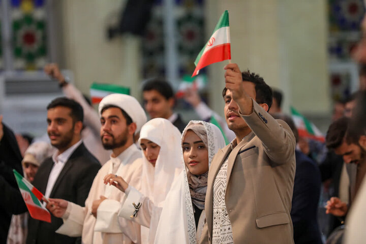 تصاویر/ جشن ازدواج طلبگی با حضور زوج‌های طلبه برادر و خواهر حوزه علمیه استان یزد برگزار شد
