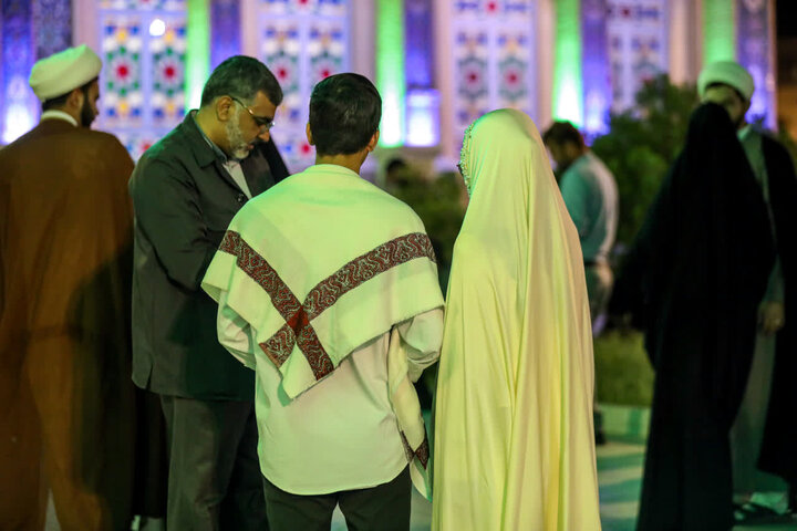 تصاویر/ جشن ازدواج طلبگی با حضور زوج‌های طلبه برادر و خواهر حوزه علمیه استان یزد برگزار شد