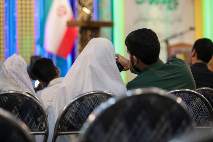 تصاویر/ جشن ازدواج طلبگی با حضور زوج‌های طلبه برادر و خواهر حوزه علمیه استان یزد برگزار شد