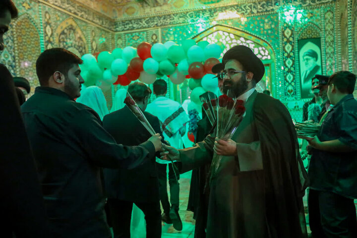 تصاویر/ جشن ازدواج طلبگی با حضور زوج‌های طلبه برادر و خواهر حوزه علمیه استان یزد برگزار شد