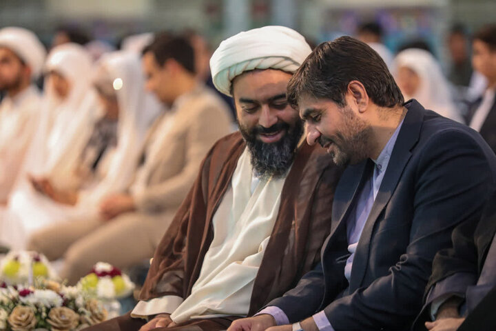 تصاویر/ جشن ازدواج طلبگی با حضور زوج‌های طلبه برادر و خواهر حوزه علمیه استان یزد برگزار شد
