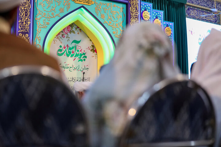 تصاویر/ جشن ازدواج طلبگی با حضور زوج‌های طلبه برادر و خواهر حوزه علمیه استان یزد برگزار شد