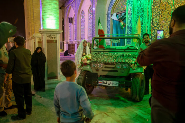 تصاویر/ جشن ازدواج طلبگی با حضور زوج‌های طلبه برادر و خواهر حوزه علمیه استان یزد برگزار شد