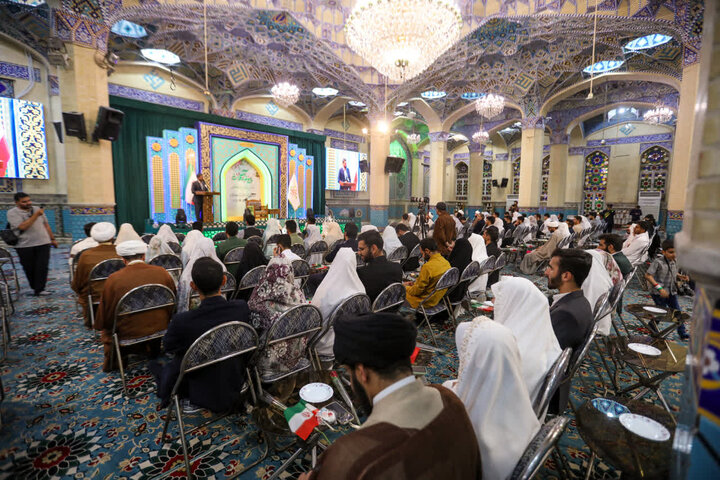 تصاویر/ جشن ازدواج طلبگی با حضور زوج‌های طلبه برادر و خواهر حوزه علمیه استان یزد برگزار شد