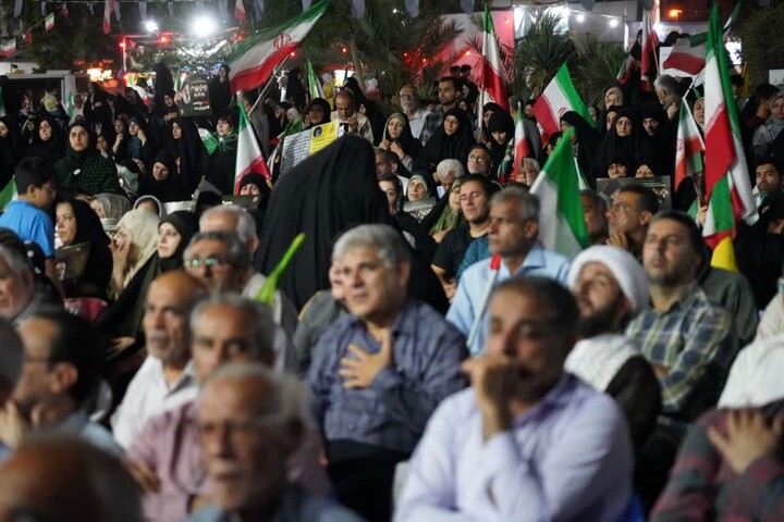 تصاویر/ وفاداری مجدد بوشهری ها در سنگر انقلاب