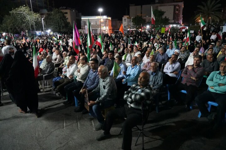 تصاویر/ وفاداری مجدد بوشهری ها در سنگر انقلاب