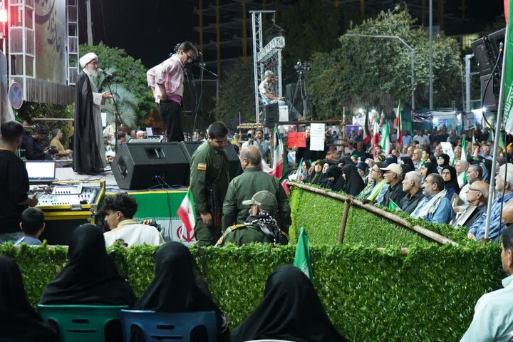 تصاویر/ وفاداری مجدد بوشهری ها در سنگر انقلاب
