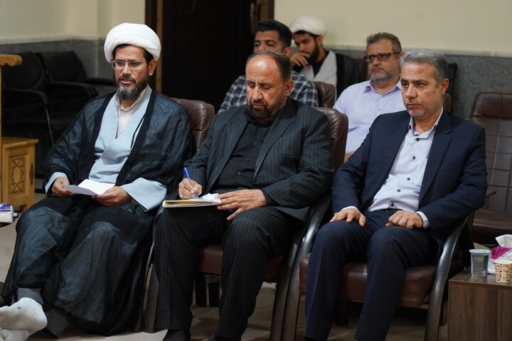 تصاویر/ دیدار اعضای شورای هماهنگی تبلیغات اسلامی استان بوشهر با امام جمعه