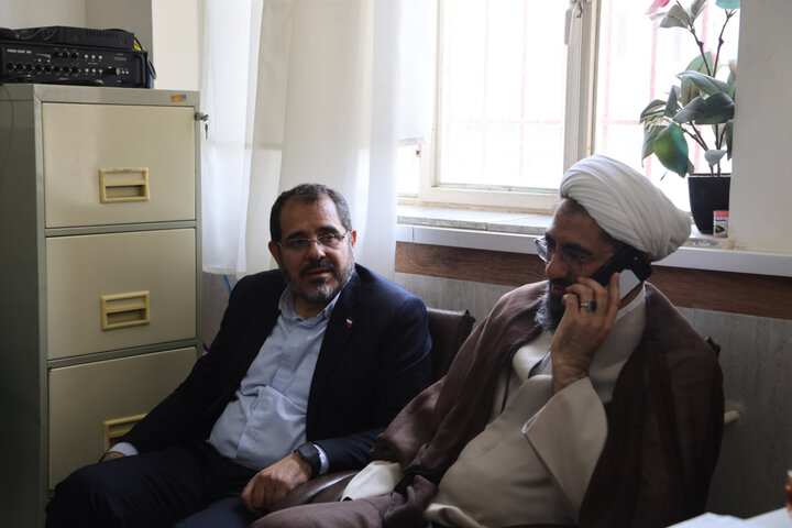 تصاویر / بازدید امام جمعه همدان از وضعیت یکی از مدارس روستای چشین