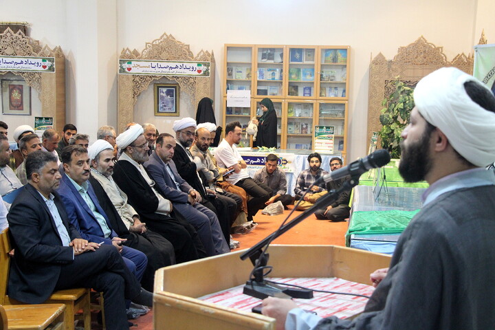 تصاویر/ رویداد «هم‌صدا با مسجد» همراه با افتتاحیه اوقات فراغت کانون های مساجد استان قم