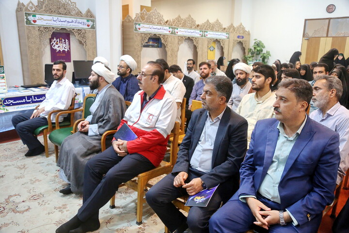 تصاویر/ رویداد «هم‌صدا با مسجد» همراه با افتتاحیه اوقات فراغت کانون های مساجد استان قم